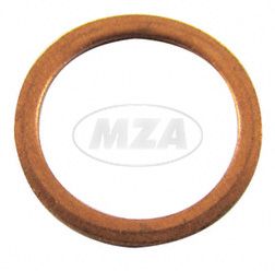 Sealing ring A14 x 18 - copper